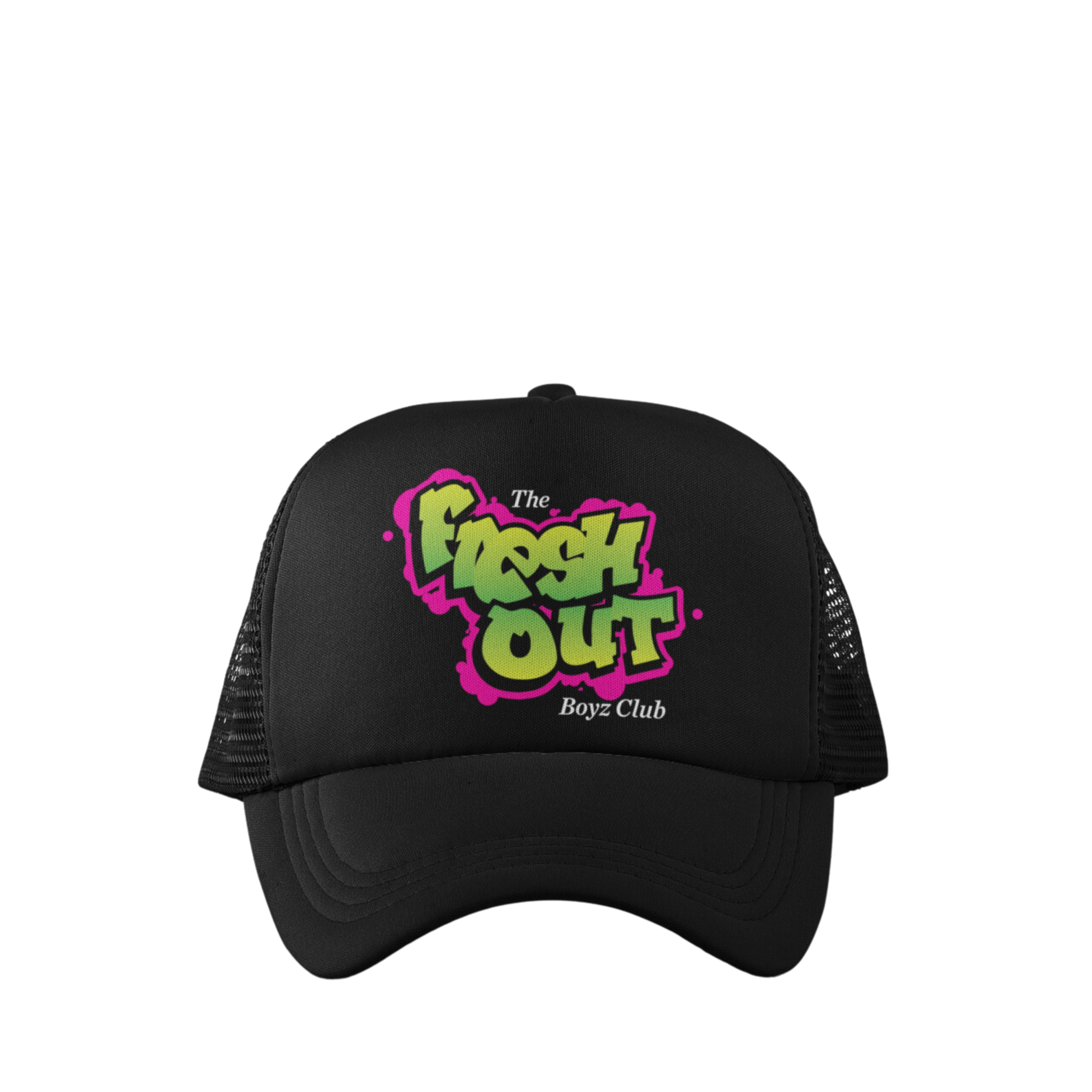 'Fresh Prince Fresh' Trucker(Black/Neon)
