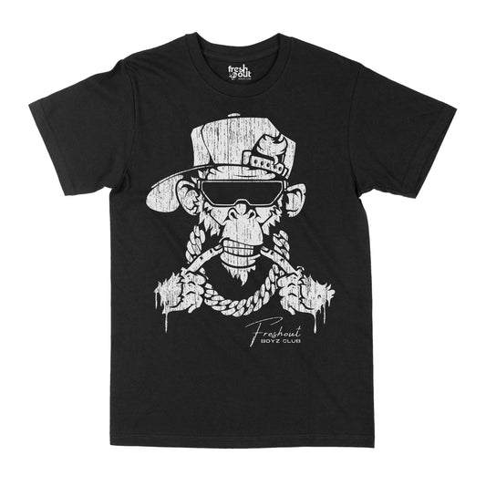 Signature Mascot Tee (Black/White)