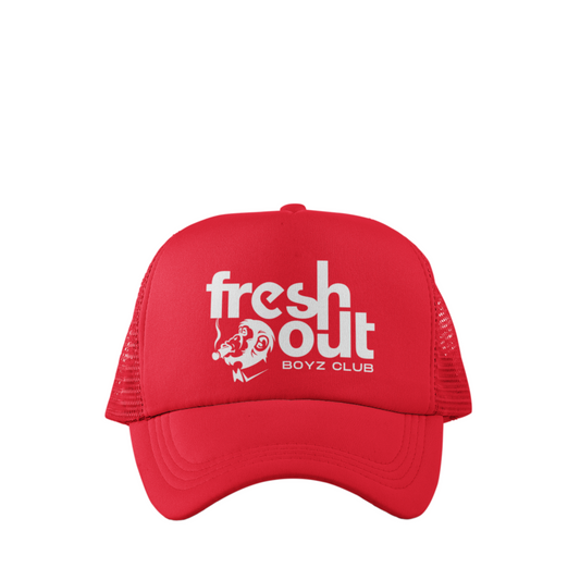 'A Smokin Ape' Trucker        (Red/White)